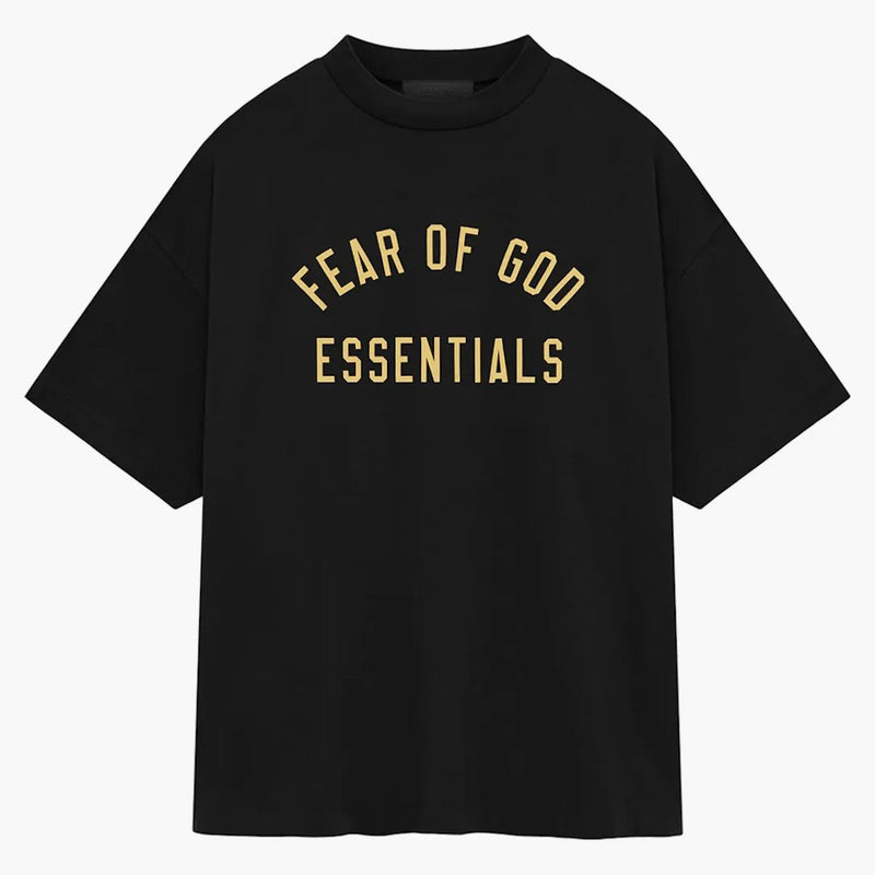 Fear Of God Essentials Jersey Crewneck Tee Black