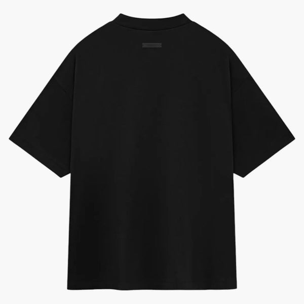 Fear Of God Essentials Jersey Crewneck Tee (fw24) Black