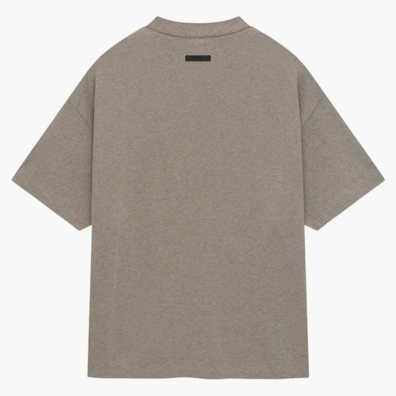 Fear Of God Essentials Jersey Crewneck Tee Heather Gray