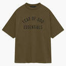 Fear Of God Essentials Jersey Crewneck Tee Olive