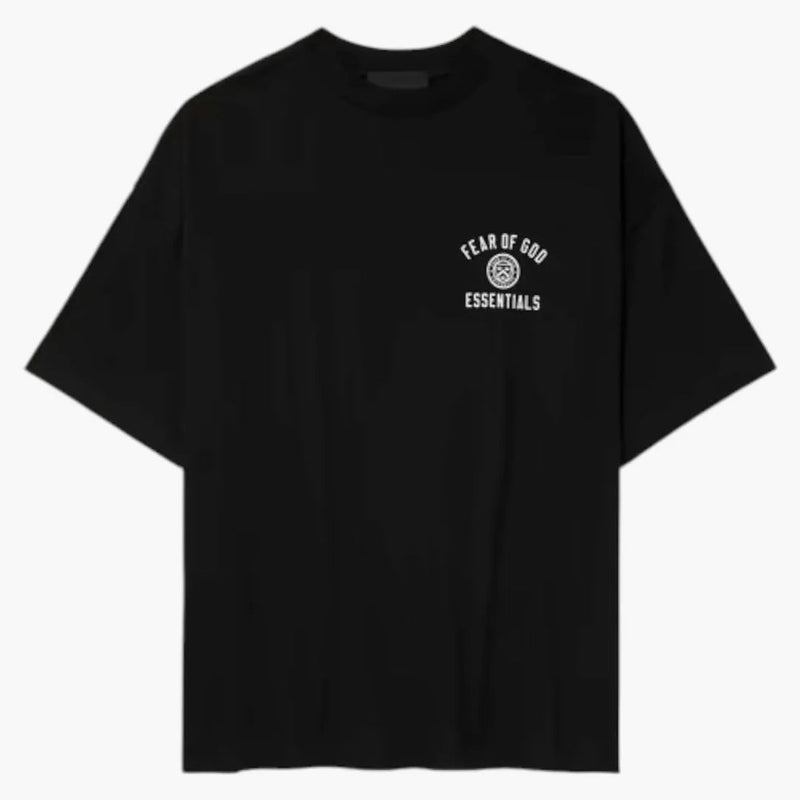 Fear of God Essentials Jersey Crewneck T-shirt (FW24) Black