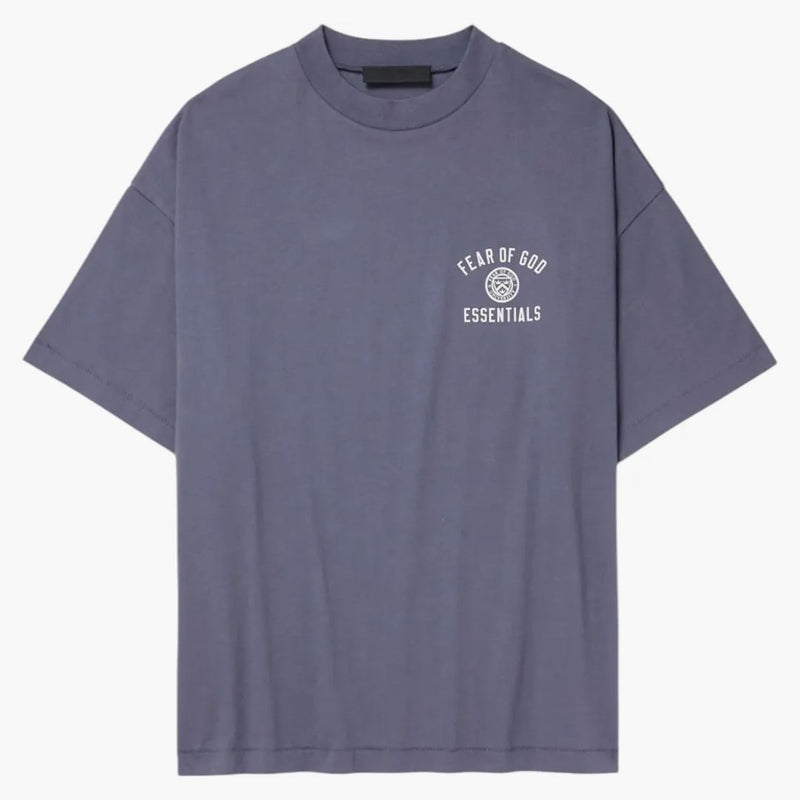 Fear of God Essentials Jersey Crewneck T-shirt (FW24) Blue