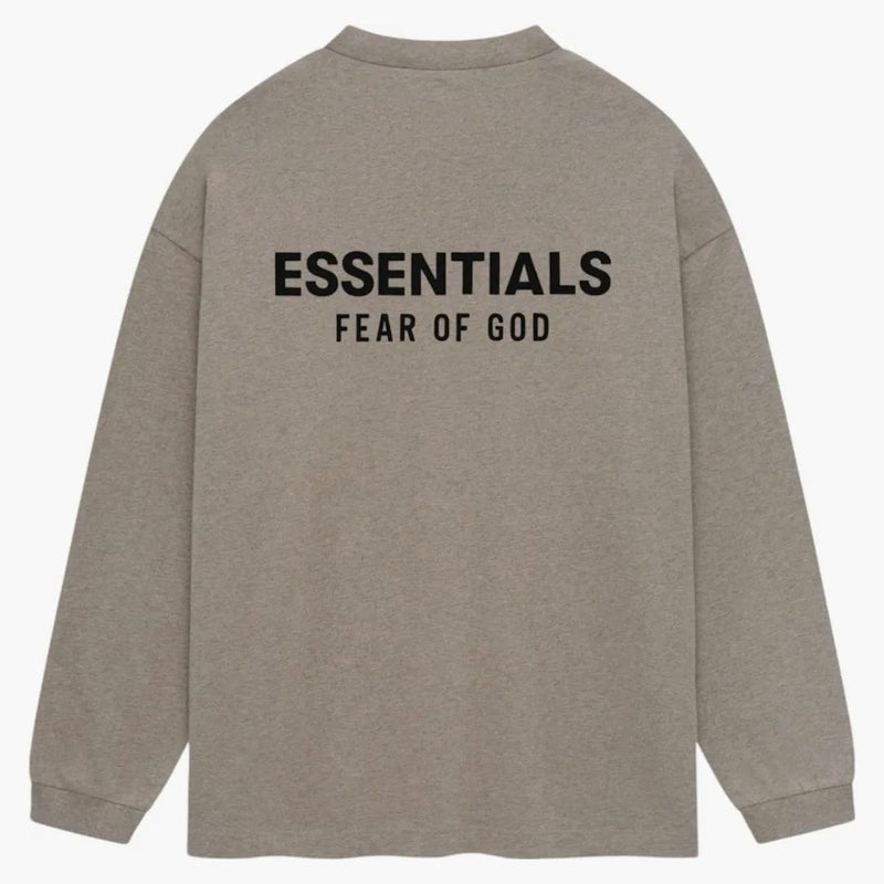 Fear of God Essential Jersey Long Sleeve T-Shirt Heather Gray