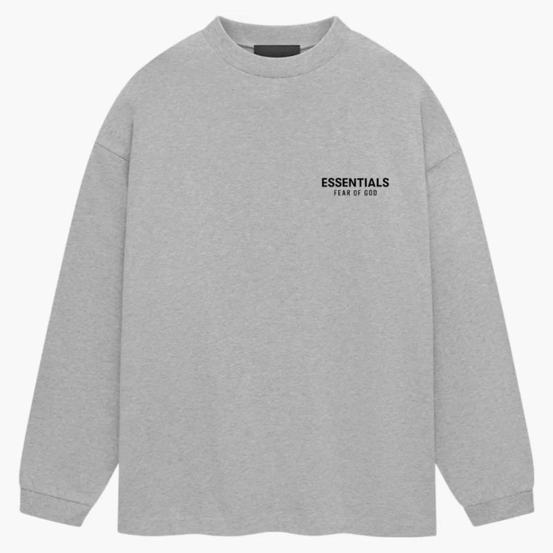 Strach z Boha Essential Jersey s dlouhým rukávem Tričko s dlouhým rukávem Light Heather