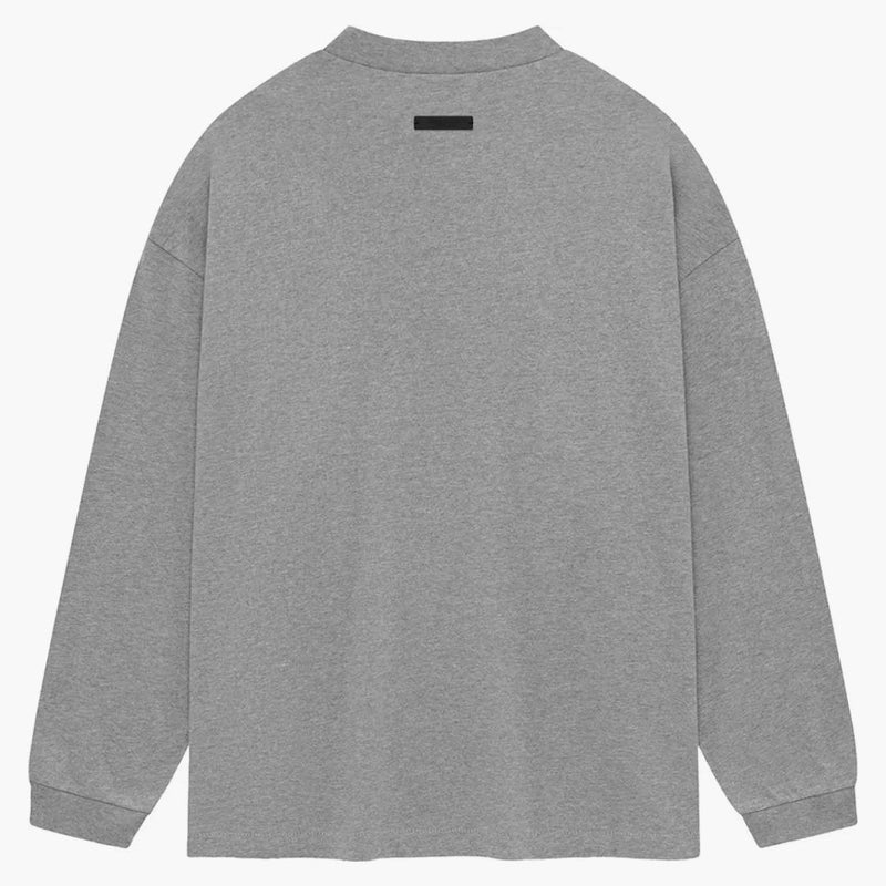 Fear of God Essential Jersey Long Sleeve Tea Dark Heather