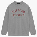 Fear of God Essential Jersey Long Sleeve Tea Dark Heather