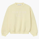 Fear Of God Essentials Kids 90's Fleece Crewneck Garden Yellow