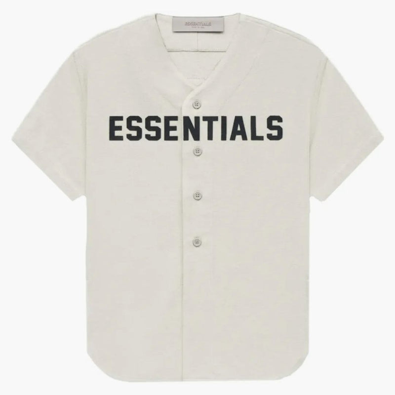 Fear of God Essentials Kids Baseball Jersey Wheat