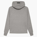 Fear of God Essentials Kids Big E Knit Hoodie Dark Oatmeal