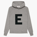 Fear of God Essentials Kids Big E Knit Hoodie Dark Oatmeal
