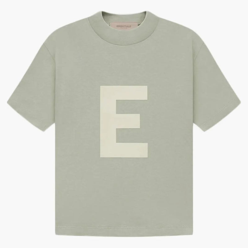Fear of God Essentials Kids Big E Pocket T-Shirt Seafoam