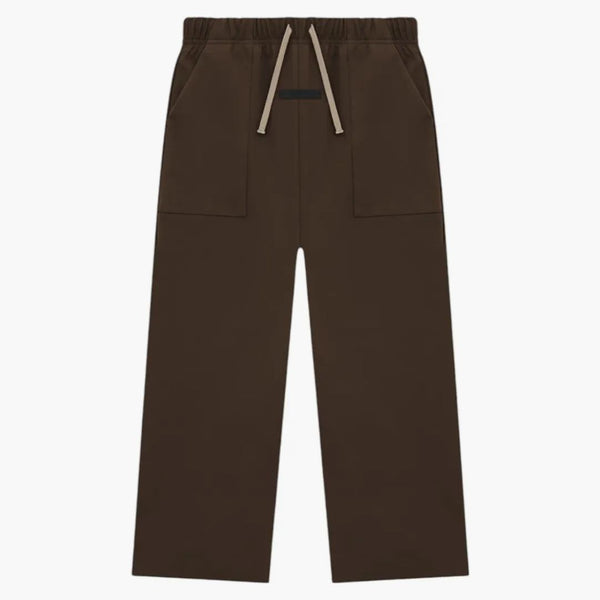 Fear of God Essentials Kids Bonded Nylon Tech Pant Brown