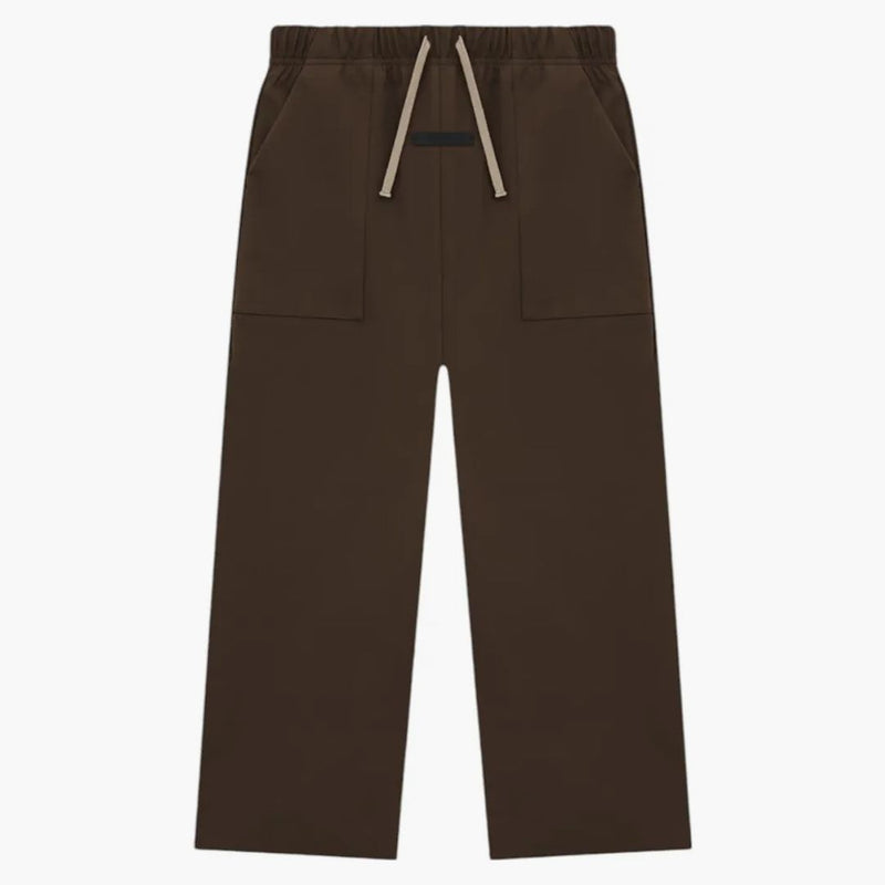 Fear of God Essentials Kids Bonded Nylon Tech Pant Brown