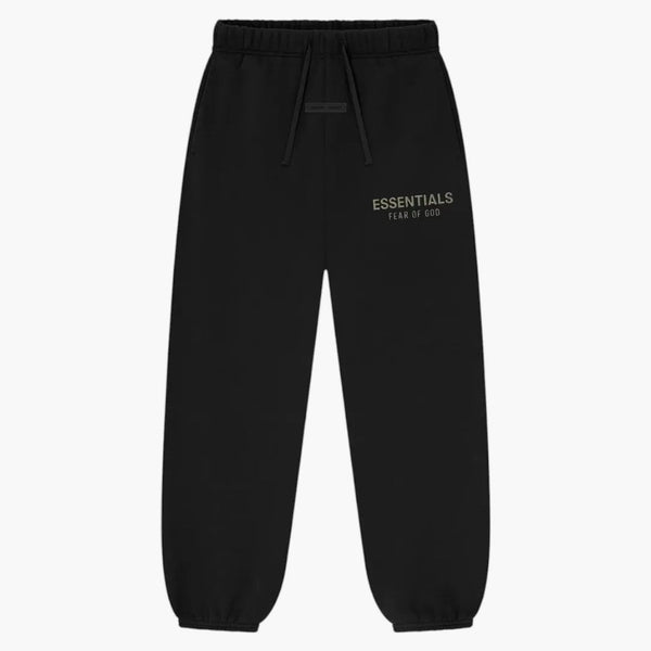 Fear Of God Essentials Kids Classic Fleece Sweatpant (fw25) Jet Black
