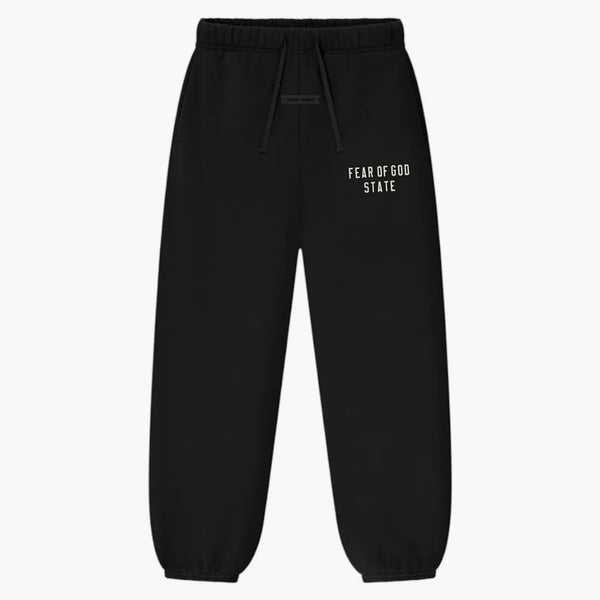 Fear Of God Essentials Kids Classic Fleece Sweatpant Jet Black
