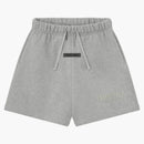 Fear Of God Essentials Kids Classic Fleece Sweatshort Concrete Heather