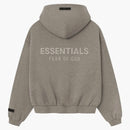 Fear Of God Essentials Kids Classic Fleece Zip-up Hoodie Homestead Heather