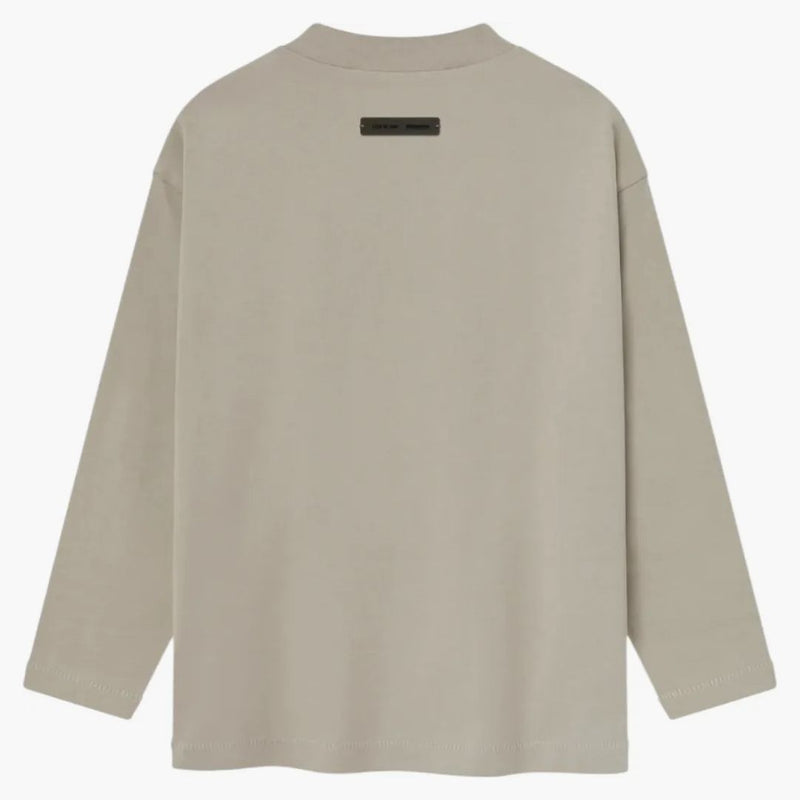 Fear Of God Essentials Kids Classic Long Sleeve Tee Timber