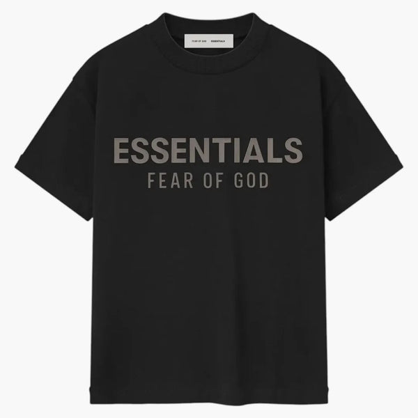 Fear Of God Essentials Kids Classic Tee Jet Black