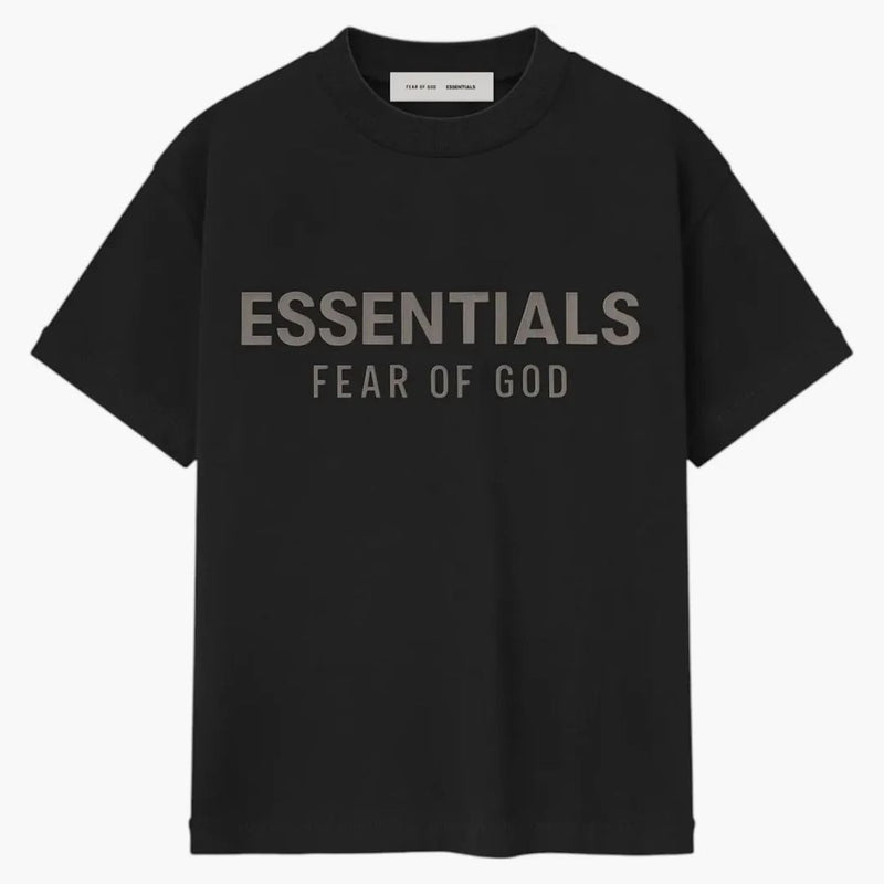 Fear Of God Essentials Kids Classic Tee Jet Black