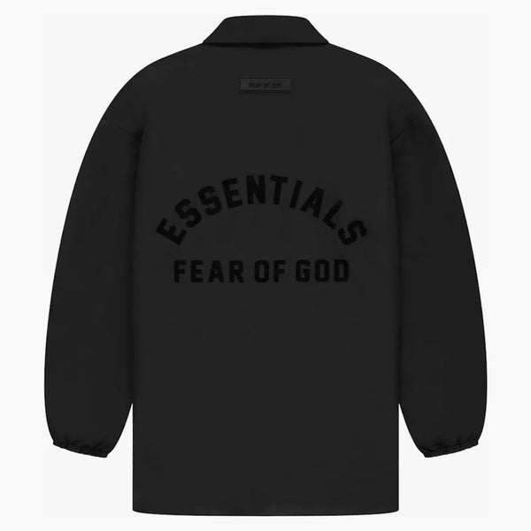Paure of God Essentials Kids Coaches giacca Nera