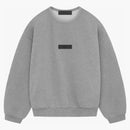 Rädsla för Gud Essentials Kids Crewneck Dark Heather Oatmeal