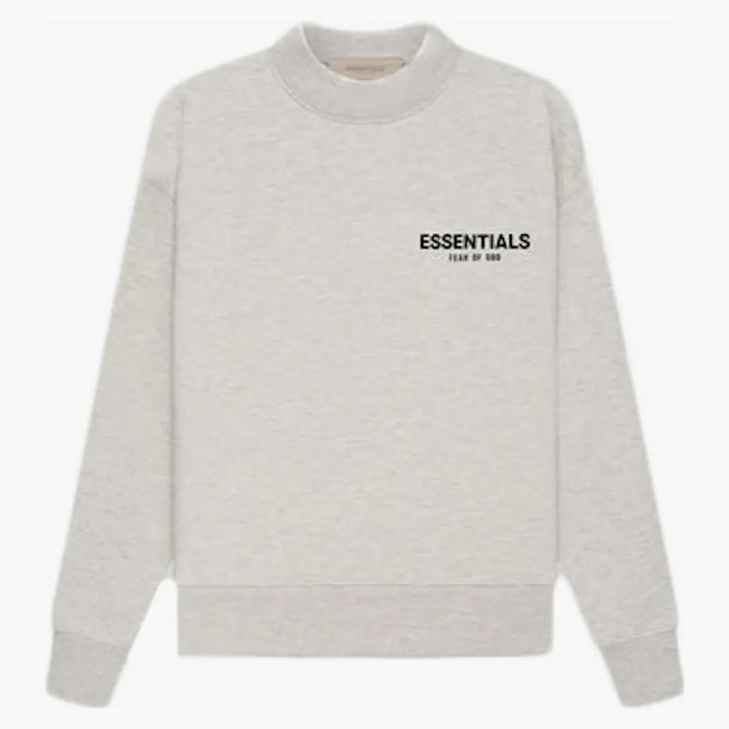 Fear of God Essentials Kids Kids Crewneck (SS22) A farina d'avena leggera