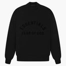 Fear of God Essentials Kids Crewneck (SS23) Jet Black