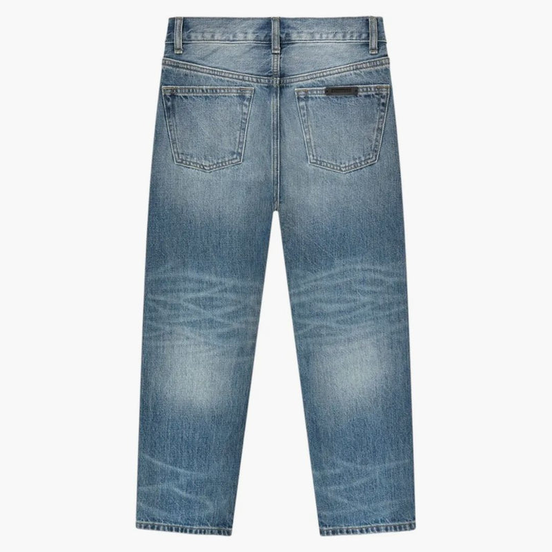 Fear Of God Essentials Kids Denim 5 Pocket Jeans Classic Blue