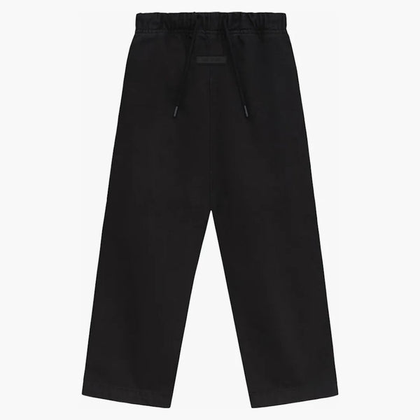 Fear of God Essentials Kids Denim Lounge Pants Overdye Black Denim