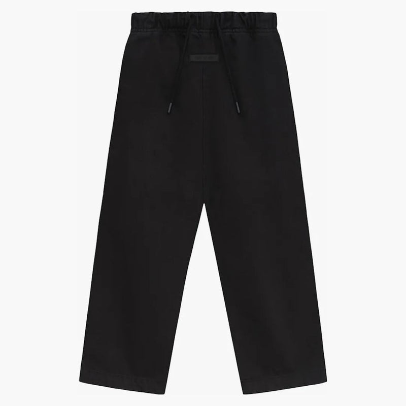 Strach z Boha Essentials Kids Denim Lounge Pants Overdye Black Denim