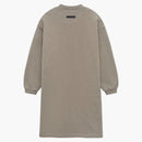 Fear Of God Essentials Kids Fleece Crewneck Dress Heather Gray