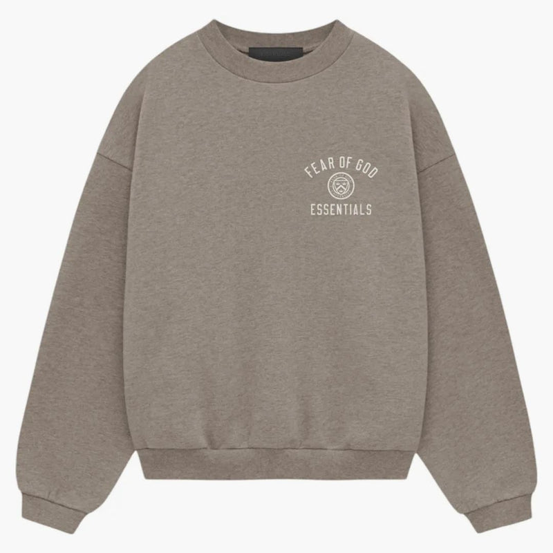 Paura di God Essentials Kids Fleece CreWneck (FW24) Heather Grey