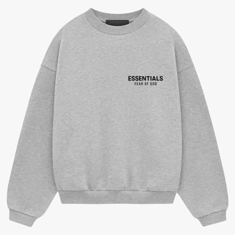 Paura di Dio Essenziale per bambini in pile di pile Light Light Heather Grey