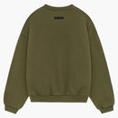 Fear Of God Essentials Kids Fleece Crewneck Military