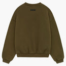 Fear Of God Essentials Kids Fleece Crewneck Olive