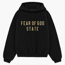 Fear Of God Essentials Kids Fleece Hoodie Black