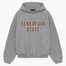 Fear Of God Essentials Kids Fleece Hoodie Dark Heather