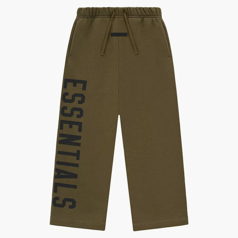Fear of God Essentials Kids Fleece Relaxed Sweatpant Olive