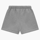 Fear of God Essentials Kids Fleece Soccer Short Dark Heather
