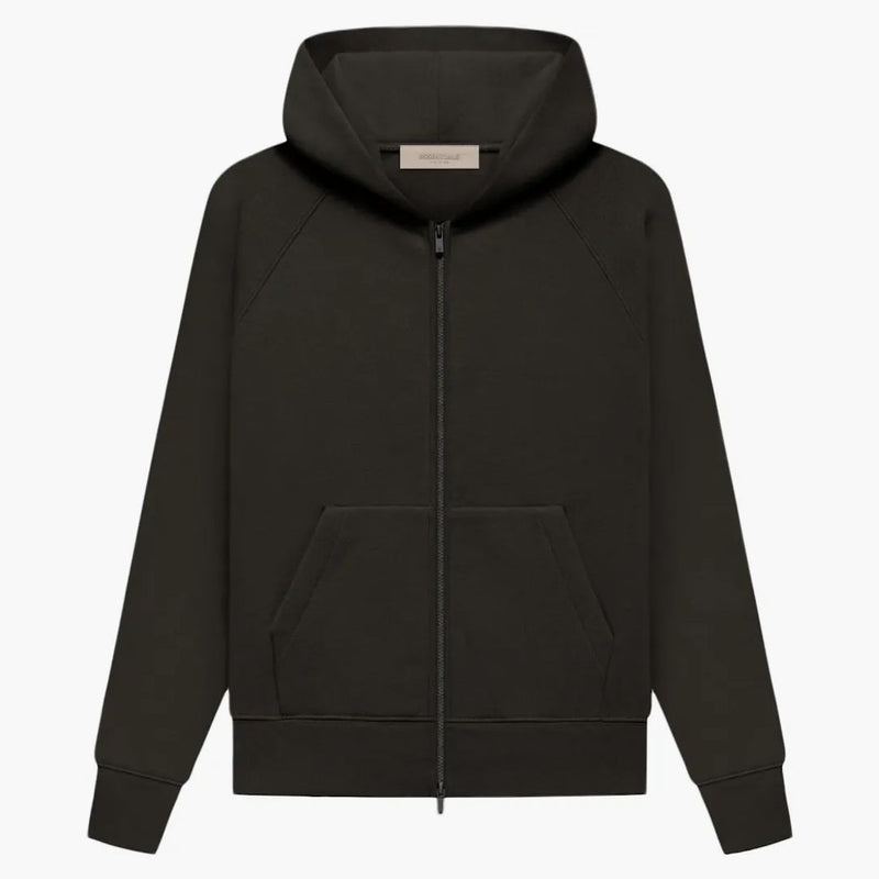 Paura di Dio Essentials Fullzip's FullZip Hoodie Off Black