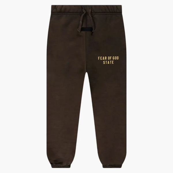 Fear Of God Essentials Kids Heavy Fleece Essential Sweatpant Brown