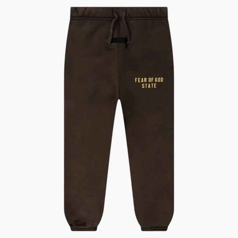 Fear Of God Essentials Kids Heavy Fleece Essential Sweatpant Brown