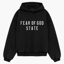 Fear of God Essentials Kids Heavy Fleece Hoodie (FW24) Black
