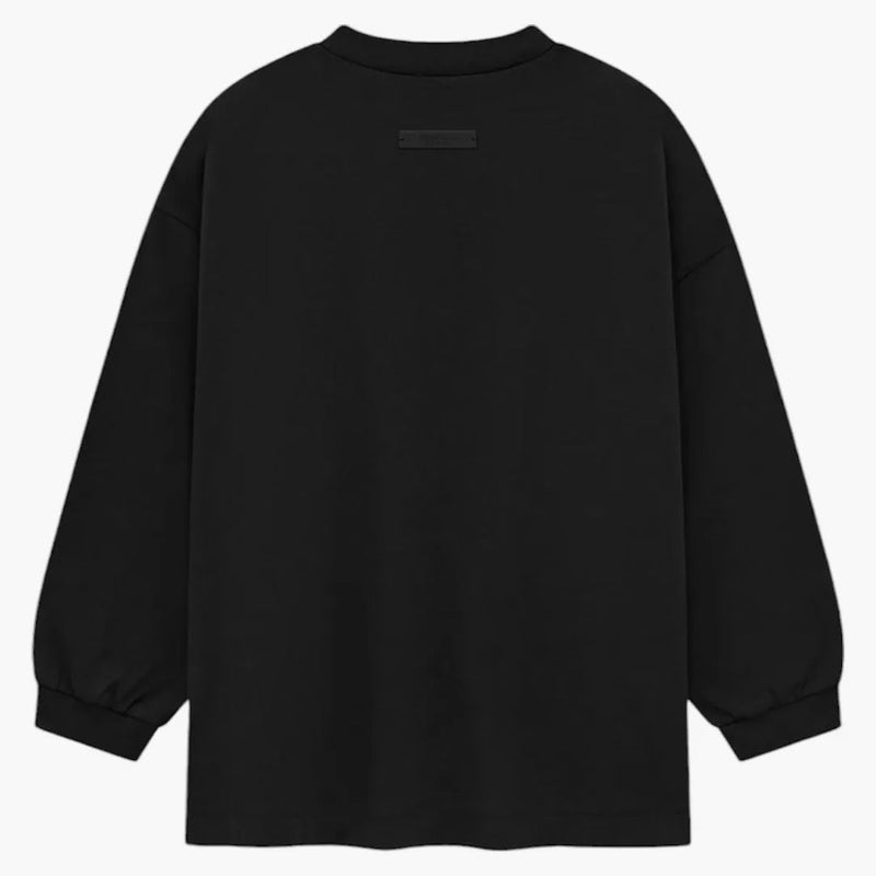 Fear Of God Essentials Kids Heavy Longsleeve Tee Black