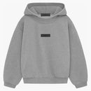 Fear Of God Essentials Kids Hoodie Dark Heather Oatmeal