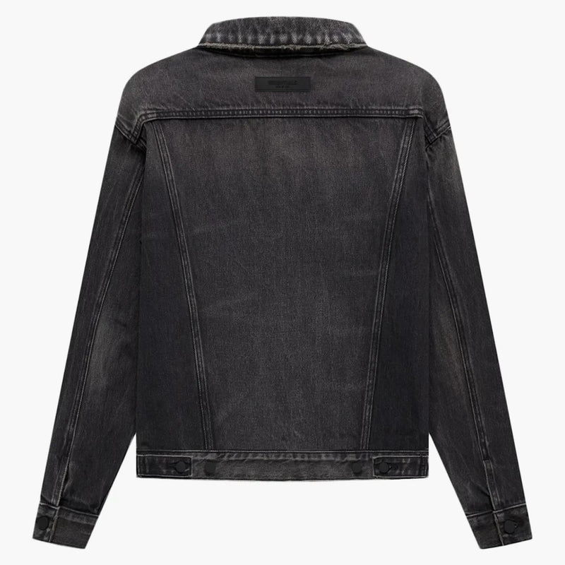 Denim della giacca per bambini di paura di Dio Essentials