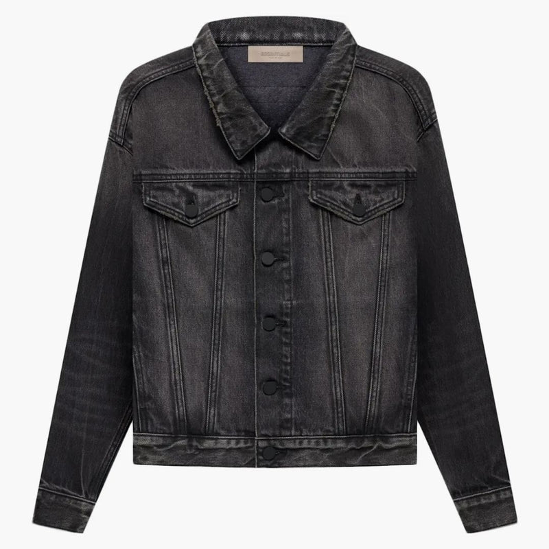 Denim della giacca per bambini di paura di Dio Essentials
