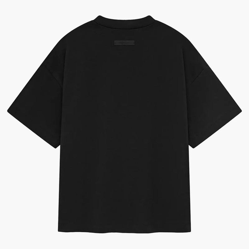 Fear Of God Essentials Kids Jersey Crewneck Tee Black