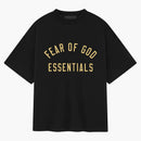 Fear Of God Essentials Kids Jersey Crewneck Tee Black
